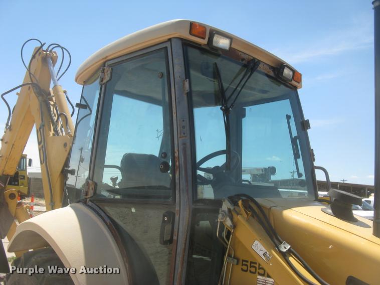 image for item L2371 New Holland 555E backhoe