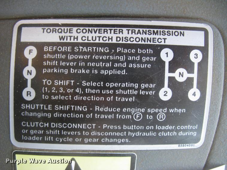 image for item L2371 New Holland 555E backhoe