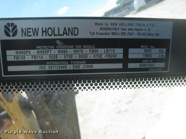 image for item L2371 New Holland 555E backhoe