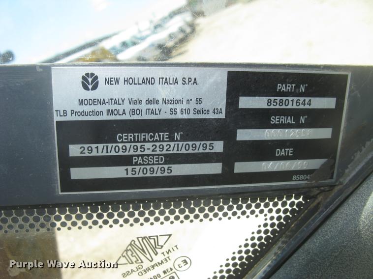 image for item L2371 New Holland 555E backhoe