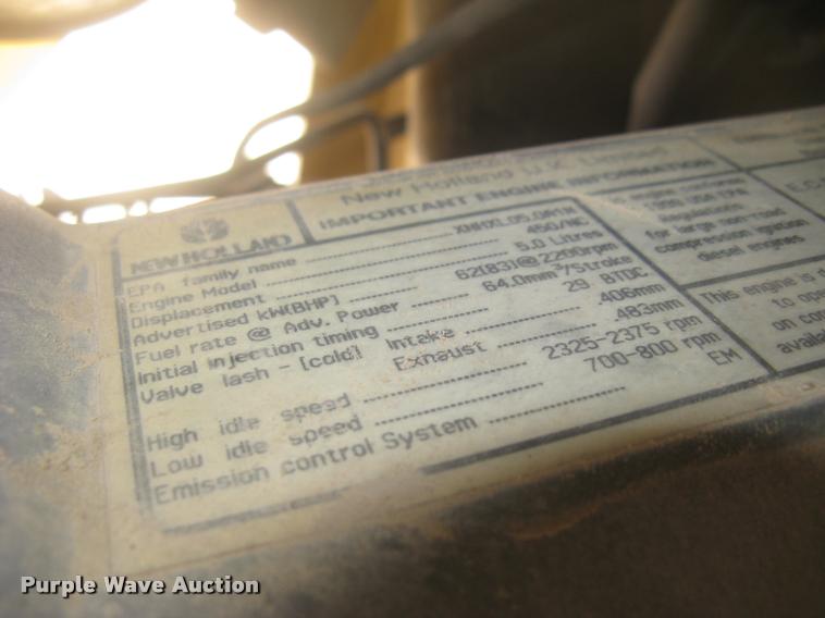 image for item L2371 New Holland 555E backhoe