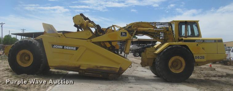 image for item L2373 1995 John Deere 862B elevating scraper