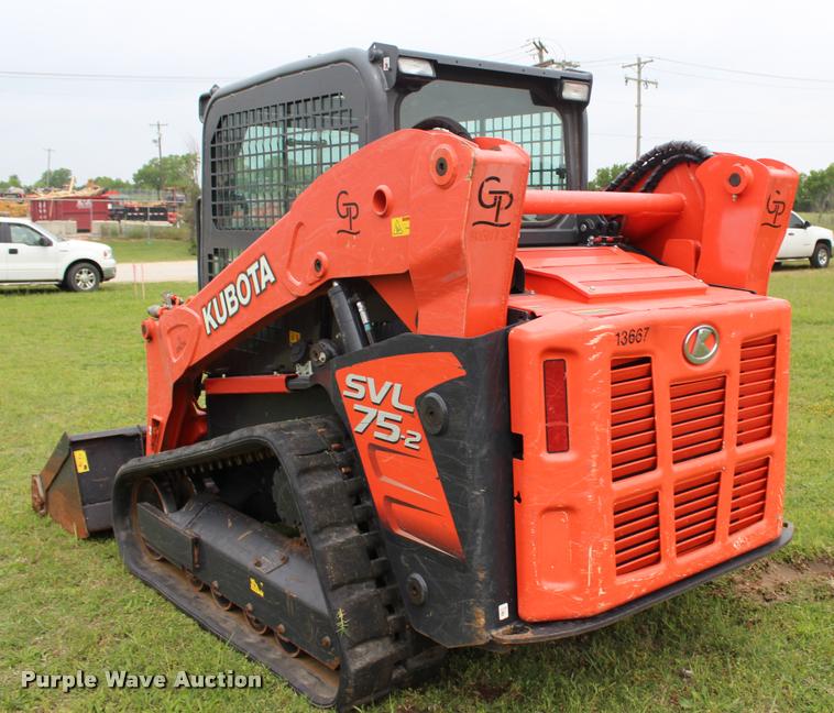 image for item L3118 2014 Kubota SVL75-2 skid steer