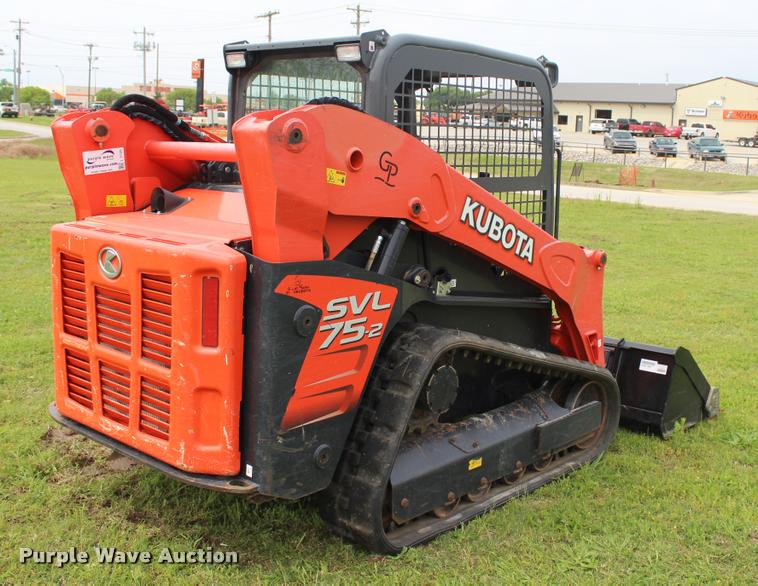 image for item L3120 2015 Kubota SVL75-2 skid steer