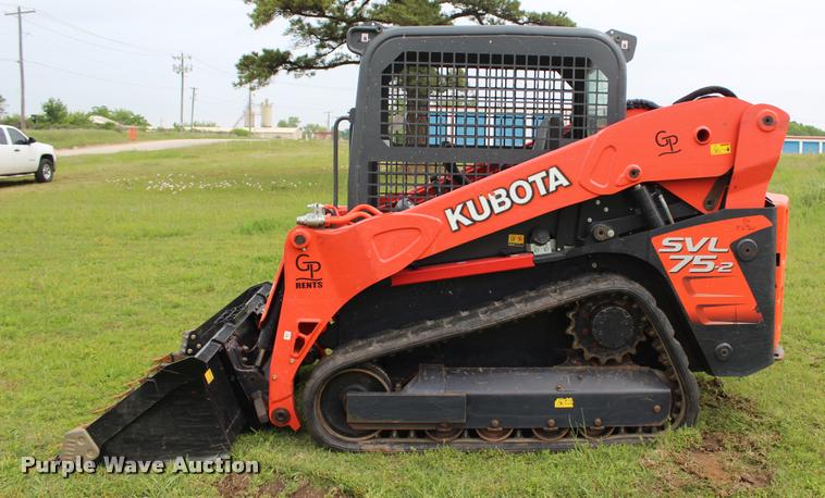 image for item L3120 2015 Kubota SVL75-2 skid steer