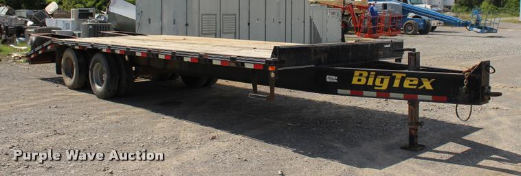image for item L3124 2002 Big Tex equipment trailer