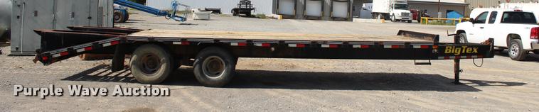 image for item L3124 2002 Big Tex equipment trailer
