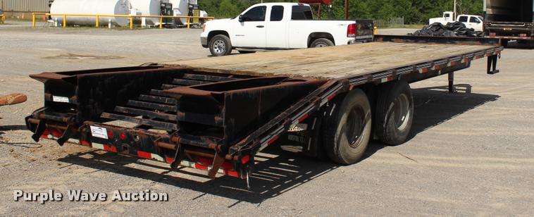 image for item L3124 2002 Big Tex equipment trailer