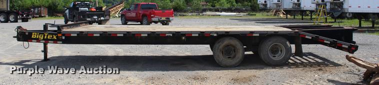 image for item L3124 2002 Big Tex equipment trailer