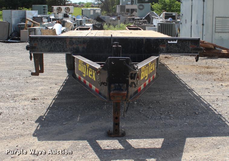 image for item L3124 2002 Big Tex equipment trailer