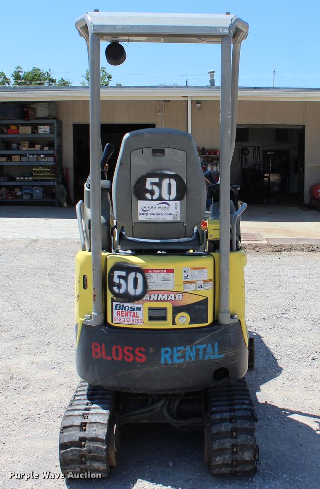 image for item L4990 2011 Yanmar VIO17 compact excavator