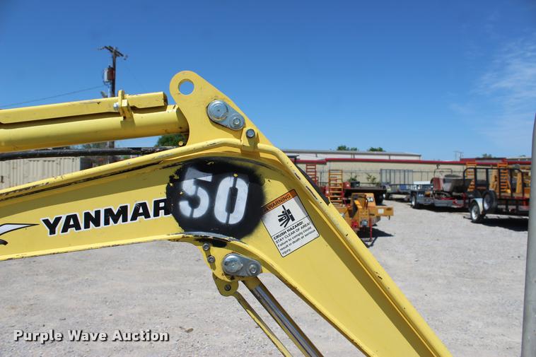 image for item L4990 2011 Yanmar VIO17 compact excavator