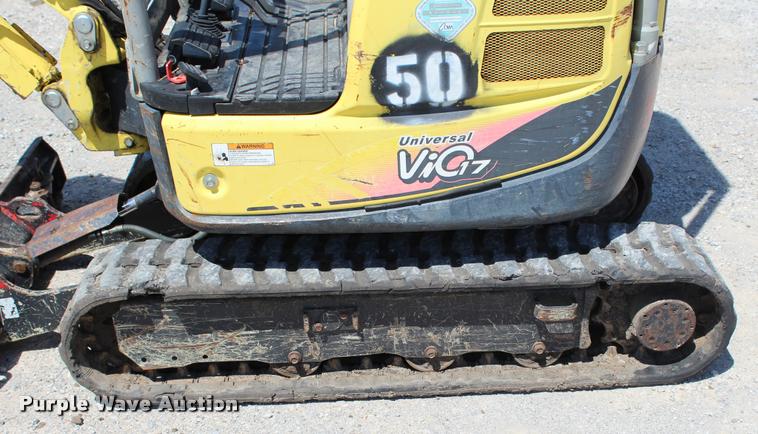 image for item L4990 2011 Yanmar VIO17 compact excavator