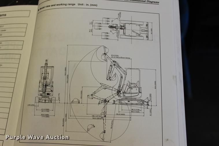 image for item L4990 2011 Yanmar VIO17 compact excavator