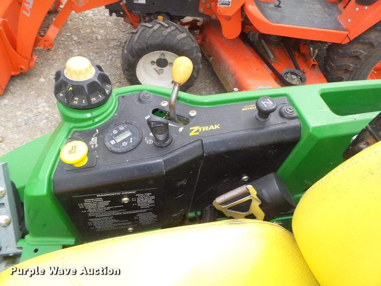 image for item AU9567 John Deere 7 IRON PRO 48 Z Trak Z810A ZTR lawn mower