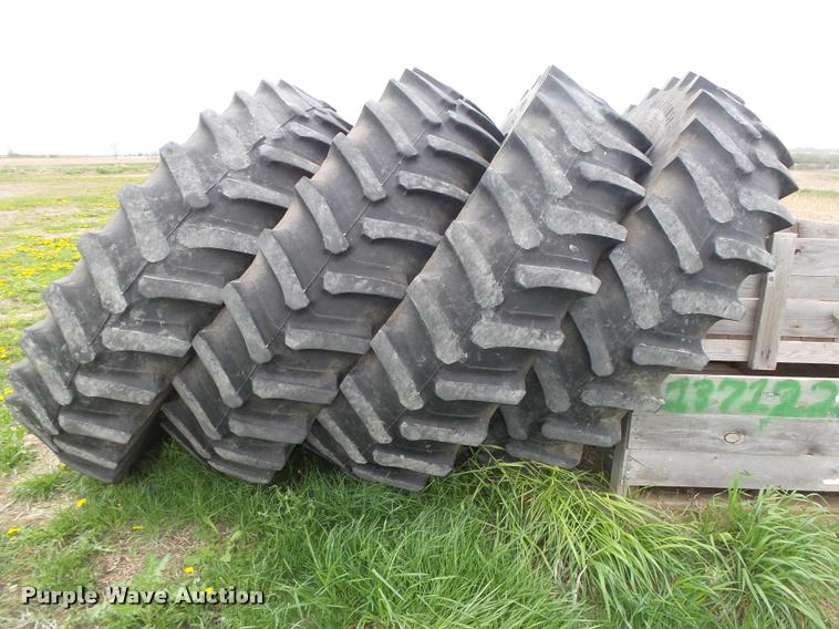 image for item AU9569 (4) Firestone 480/80R50 tires