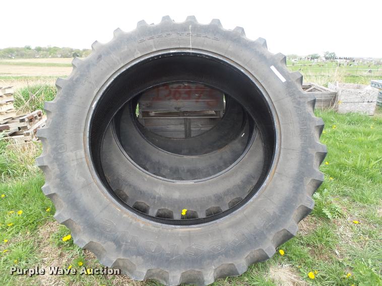 image for item AU9569 (4) Firestone 480/80R50 tires