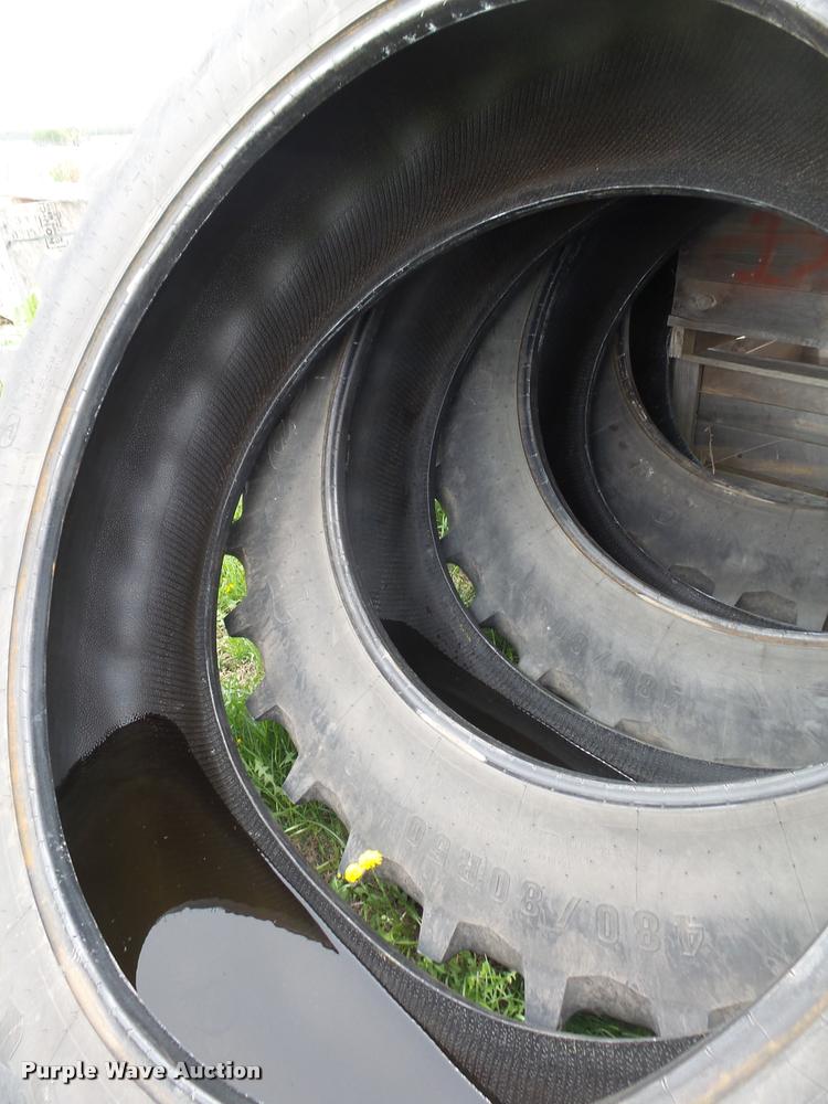 image for item AU9569 (4) Firestone 480/80R50 tires