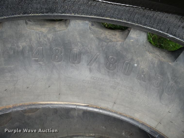 image for item AU9569 (4) Firestone 480/80R50 tires
