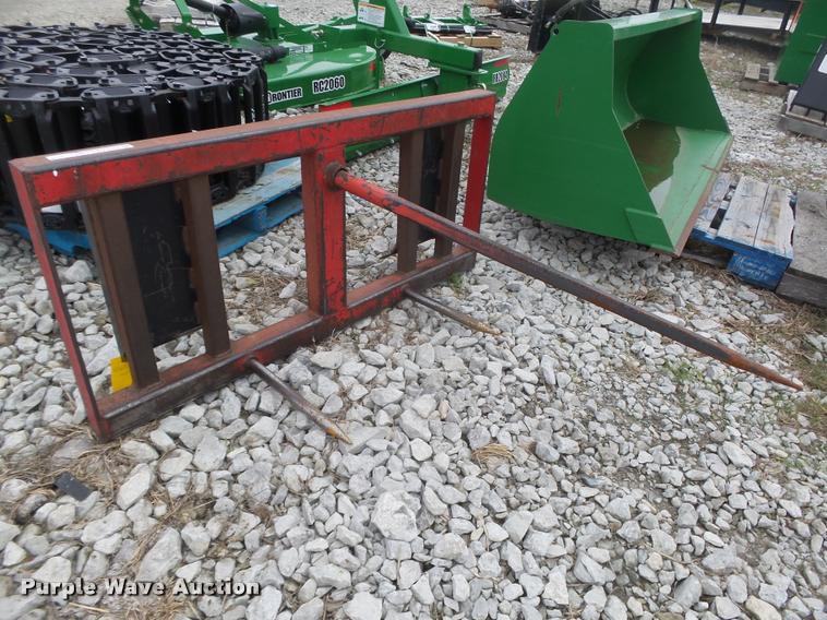 image for item AU9570 Westendorf skid steer bale spear