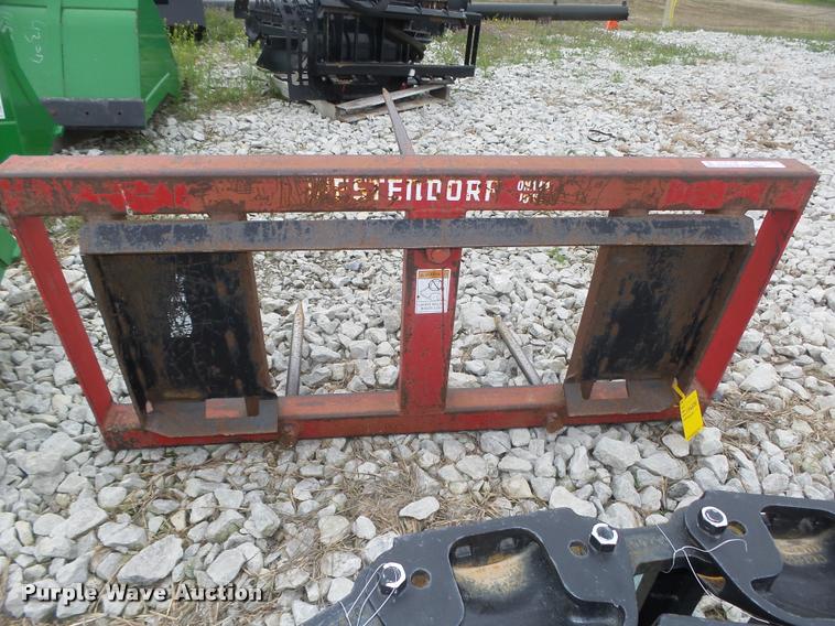 image for item AU9570 Westendorf skid steer bale spear