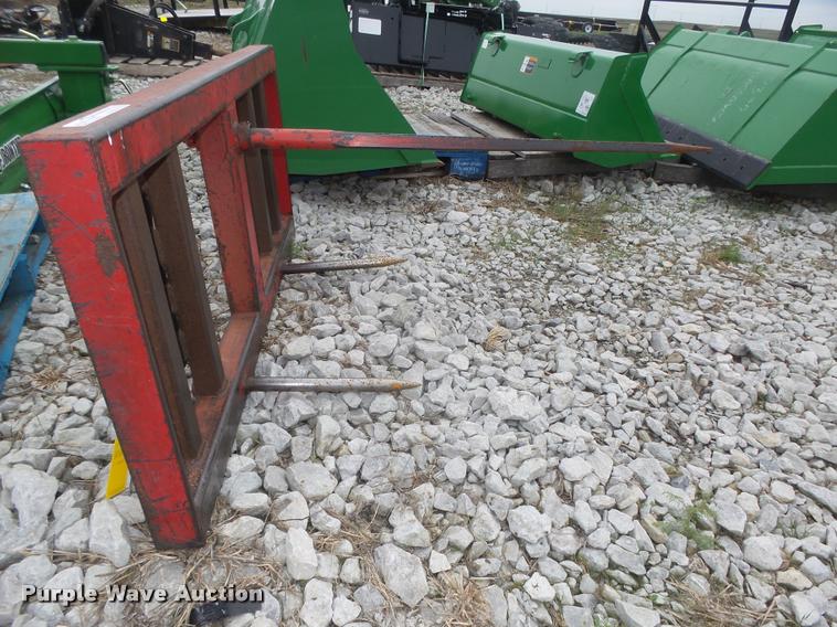 image for item AU9570 Westendorf skid steer bale spear