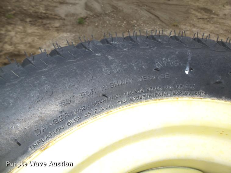 image for item AU9571 (6) Titan turf tires and wheels