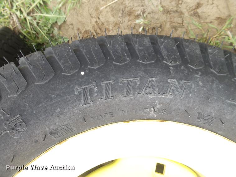 image for item AU9571 (6) Titan turf tires and wheels