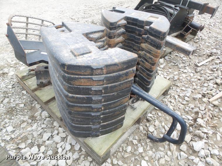 image for item AU9573 New Holland front weights