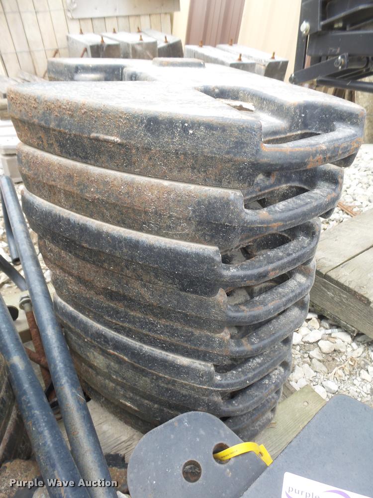 image for item AU9573 New Holland front weights