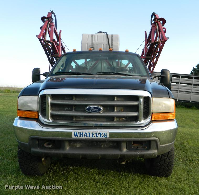 image for item BK9259 2000 Ford F350 Super Duty XLT applicator truck
