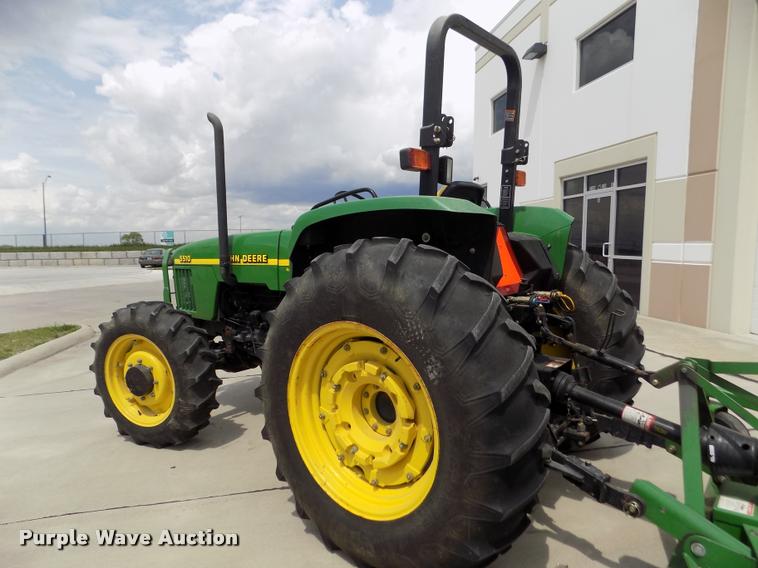 image for item DA0691 1998 John Deere 5510 MFWD tractor