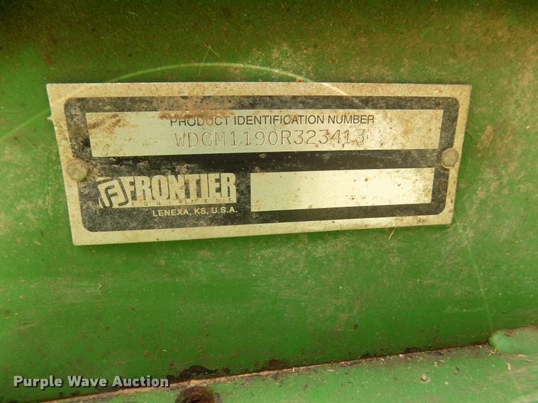 image for item DA0692 Frontier GM1190R rotary mower