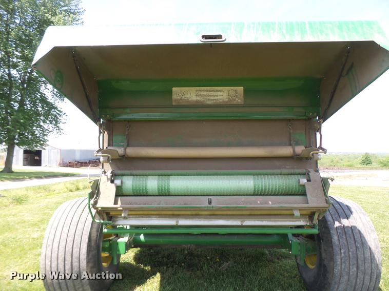 image for item DA3486 2008 John Deere 568 Mega Wide Plus round baler