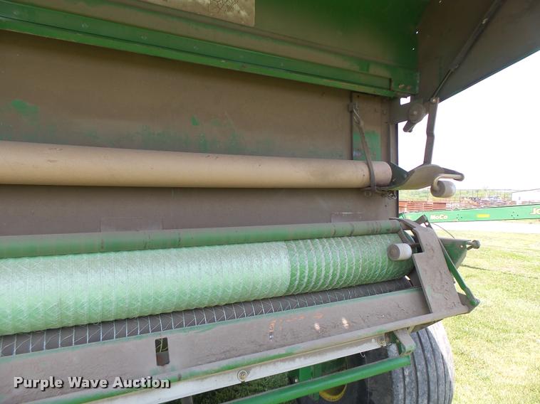 image for item DA3486 2008 John Deere 568 Mega Wide Plus round baler