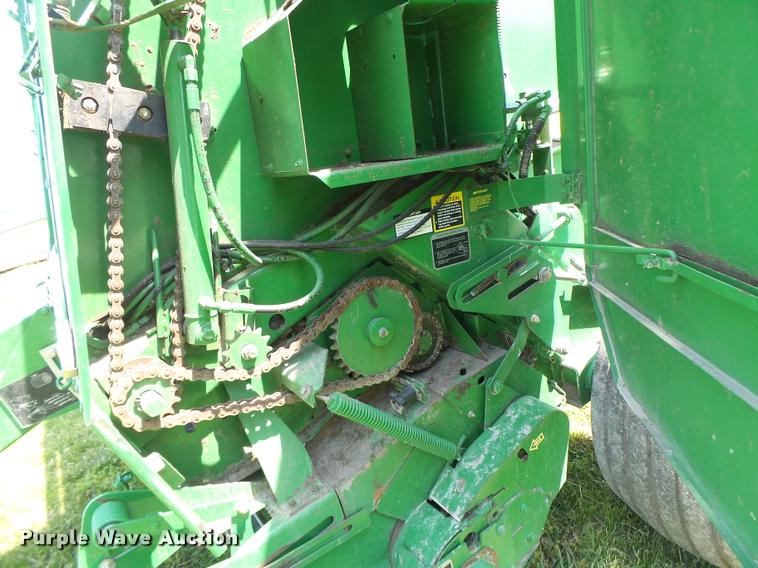 image for item DA3486 2008 John Deere 568 Mega Wide Plus round baler
