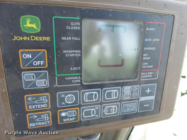 image for item DA3486 2008 John Deere 568 Mega Wide Plus round baler