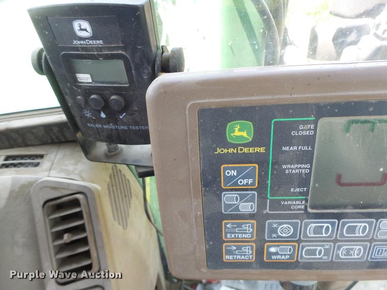 image for item DA3486 2008 John Deere 568 Mega Wide Plus round baler