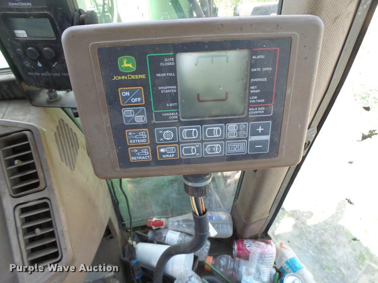 image for item DA3486 2008 John Deere 568 Mega Wide Plus round baler