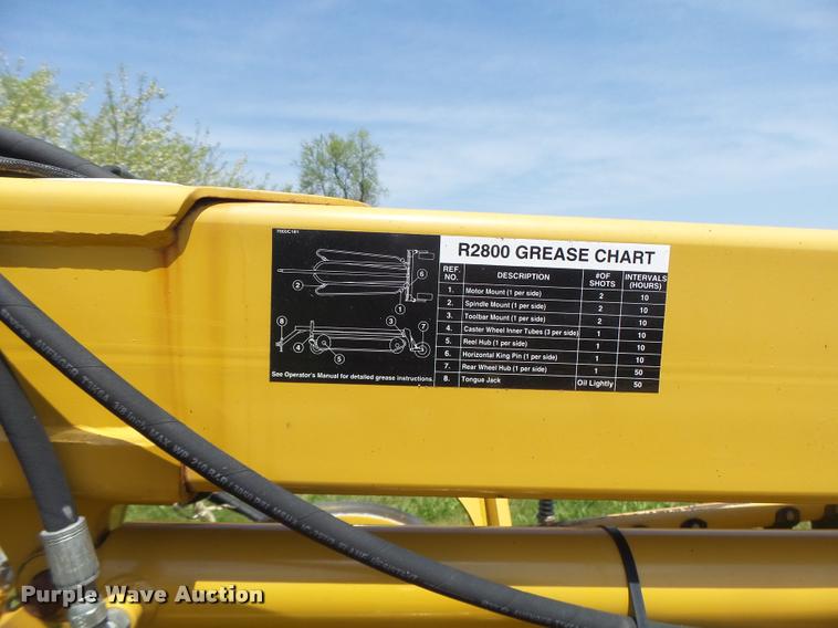 image for item DA3487 2009 Vermeer R2800 rake