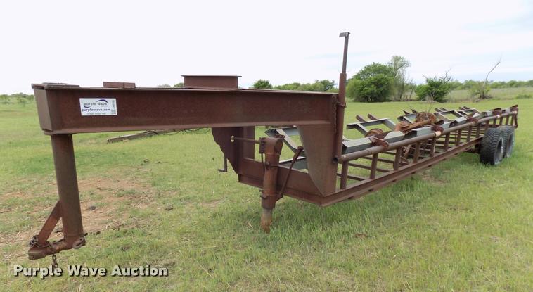 image for item DA6101 Shop built hay trailer