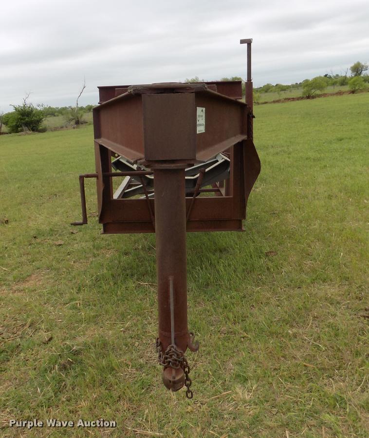 image for item DA6101 Shop built hay trailer
