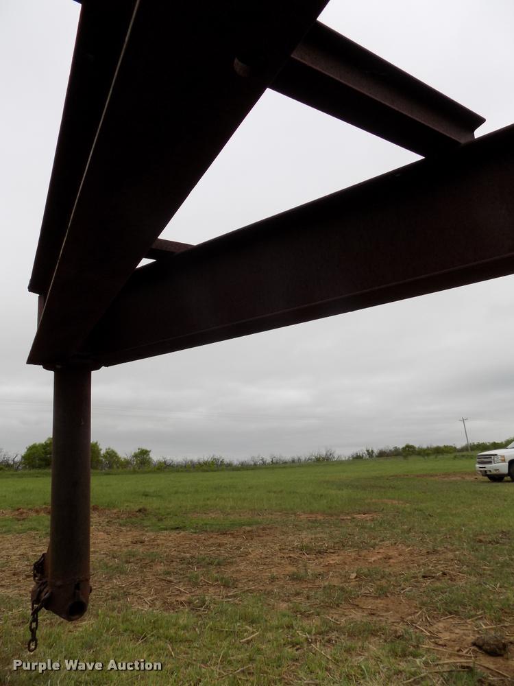 image for item DA6101 Shop built hay trailer