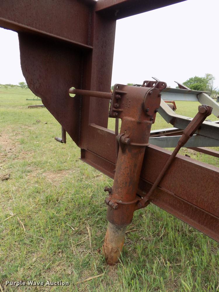 image for item DA6101 Shop built hay trailer