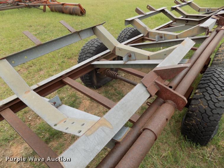 image for item DA6101 Shop built hay trailer
