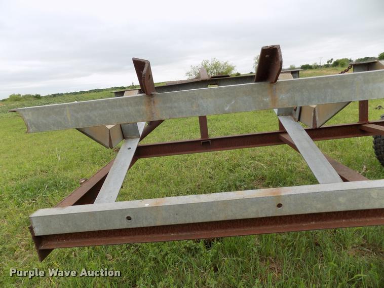 image for item DA6101 Shop built hay trailer