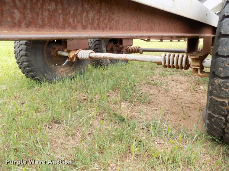 image for item DA6101 Shop built hay trailer