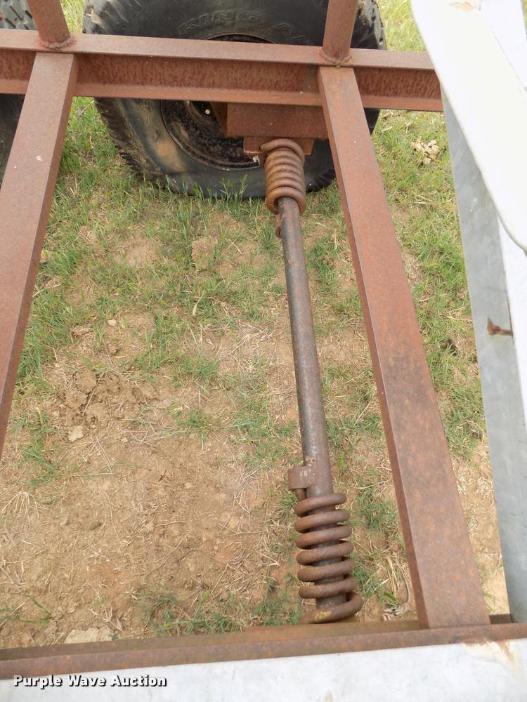 image for item DA6101 Shop built hay trailer