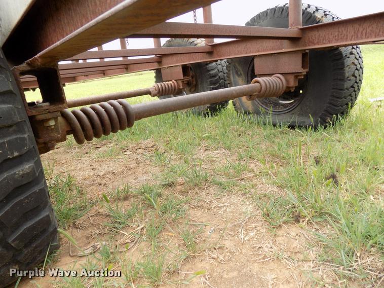 image for item DA6101 Shop built hay trailer