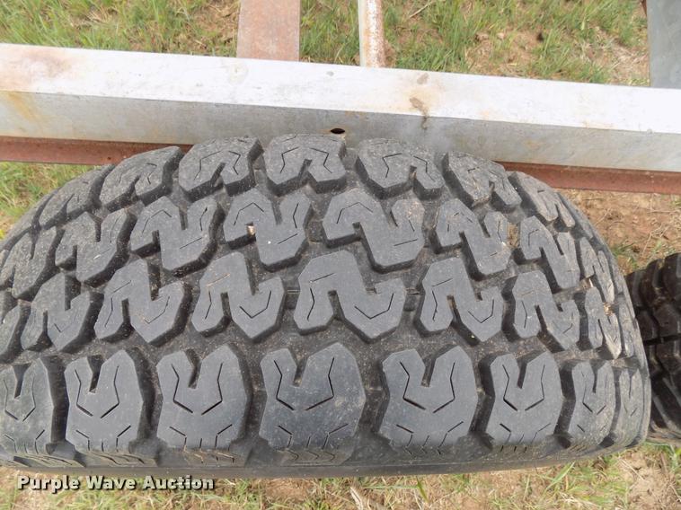 image for item DA6101 Shop built hay trailer